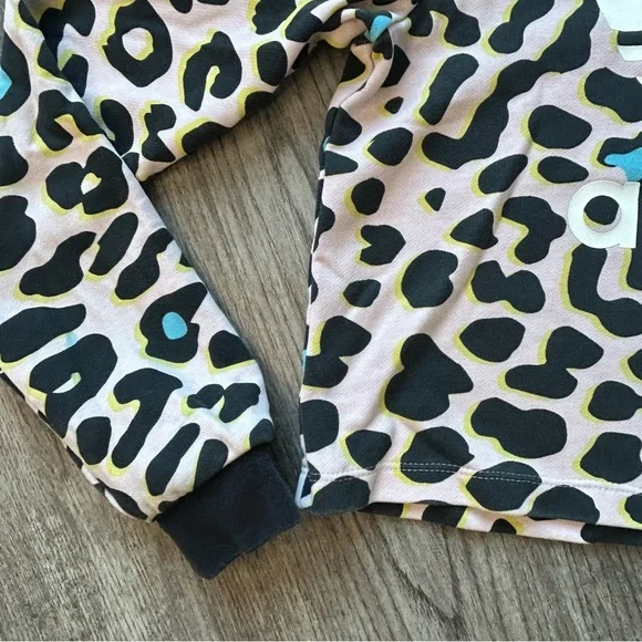 Adidas Kids Leopard Print Hoodie cropped - Picture 4 of 6